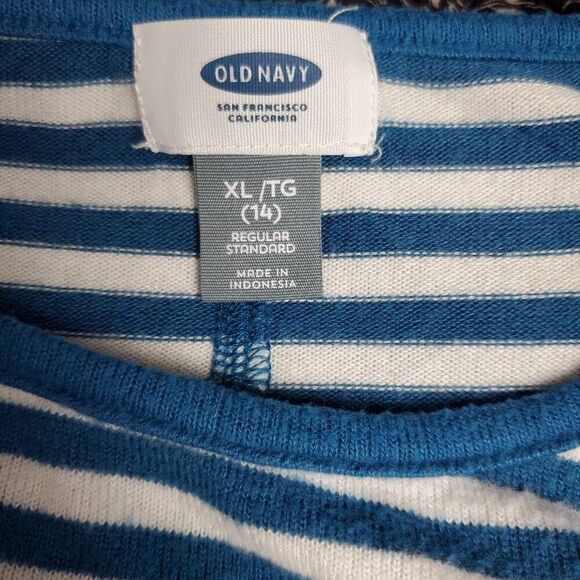 Old Navy Girls XL (14) Stripe Sweater - Picture 3 of 5